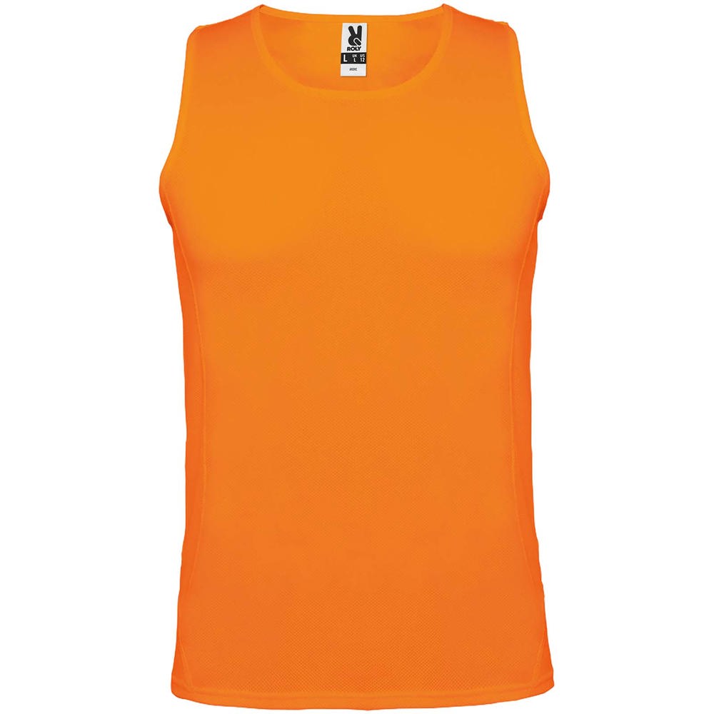 Andre 140 g/m² sporthemd voor heren - Fluor oranje