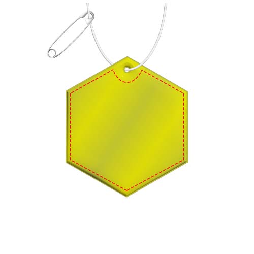 RFX™ H-12 zeshoekige lichtgewicht reflecterende PVC hanger