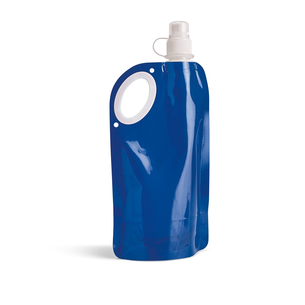 HIKE. Opvouwbare fles in PET, PA en PE 750 mL - blauw