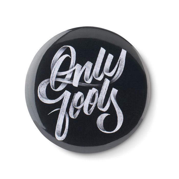MIRROR - Metalen button