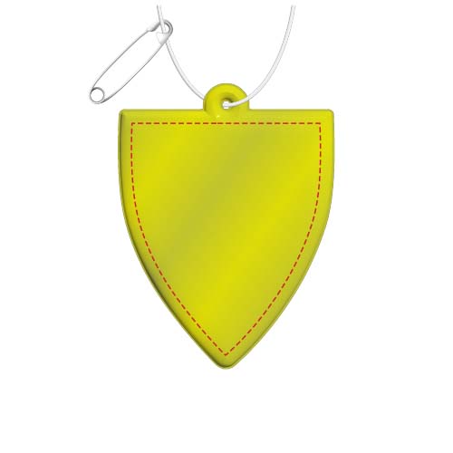 RFX™ H-12 reflecterende pvc hanger met badge