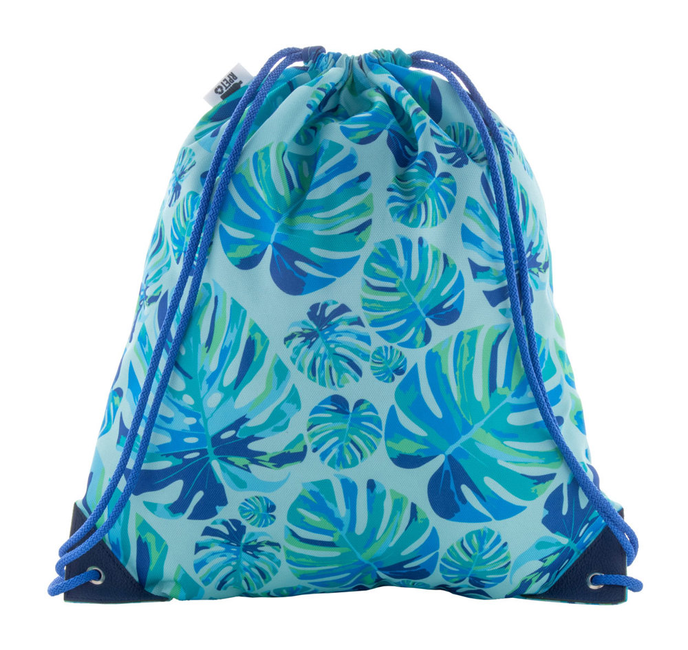 CreaDraw Supreme - Custom made trekkoord tas - blauw/wit
