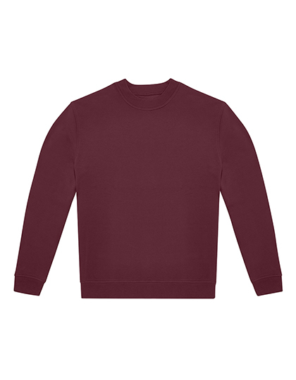 B&C BE INSPIRED - ID.222 Crew Sweatshirt - Burgundy