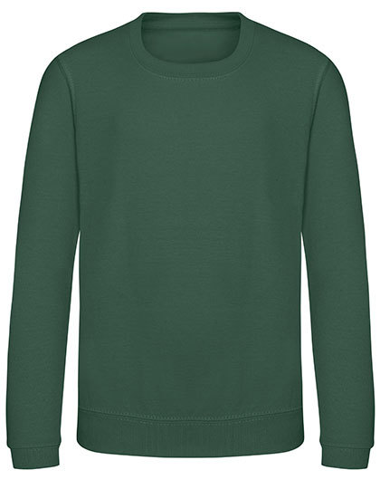 Just Hoods - Kids´ AWDis Sweat - Bottle Green