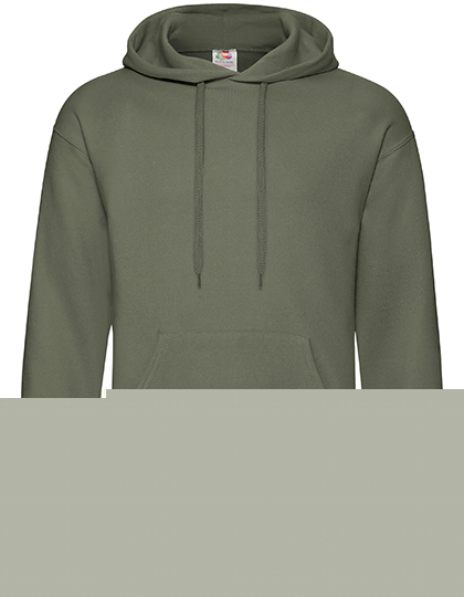 Fruit of the Loom - Classic Hooded Sweat - Classic Olive