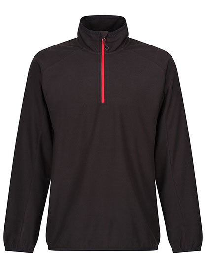 Regatta Professional - Navigate Half Zip Fleece - Black, Classic Red