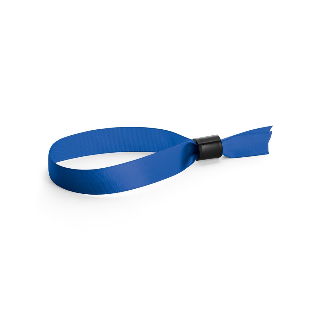 SECCUR. Sabotagebestendige satijnen armband - Royal blauw