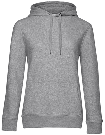 B&C BE INSPIRED - QUEEN Hooded Sweat_° - Heather Grey