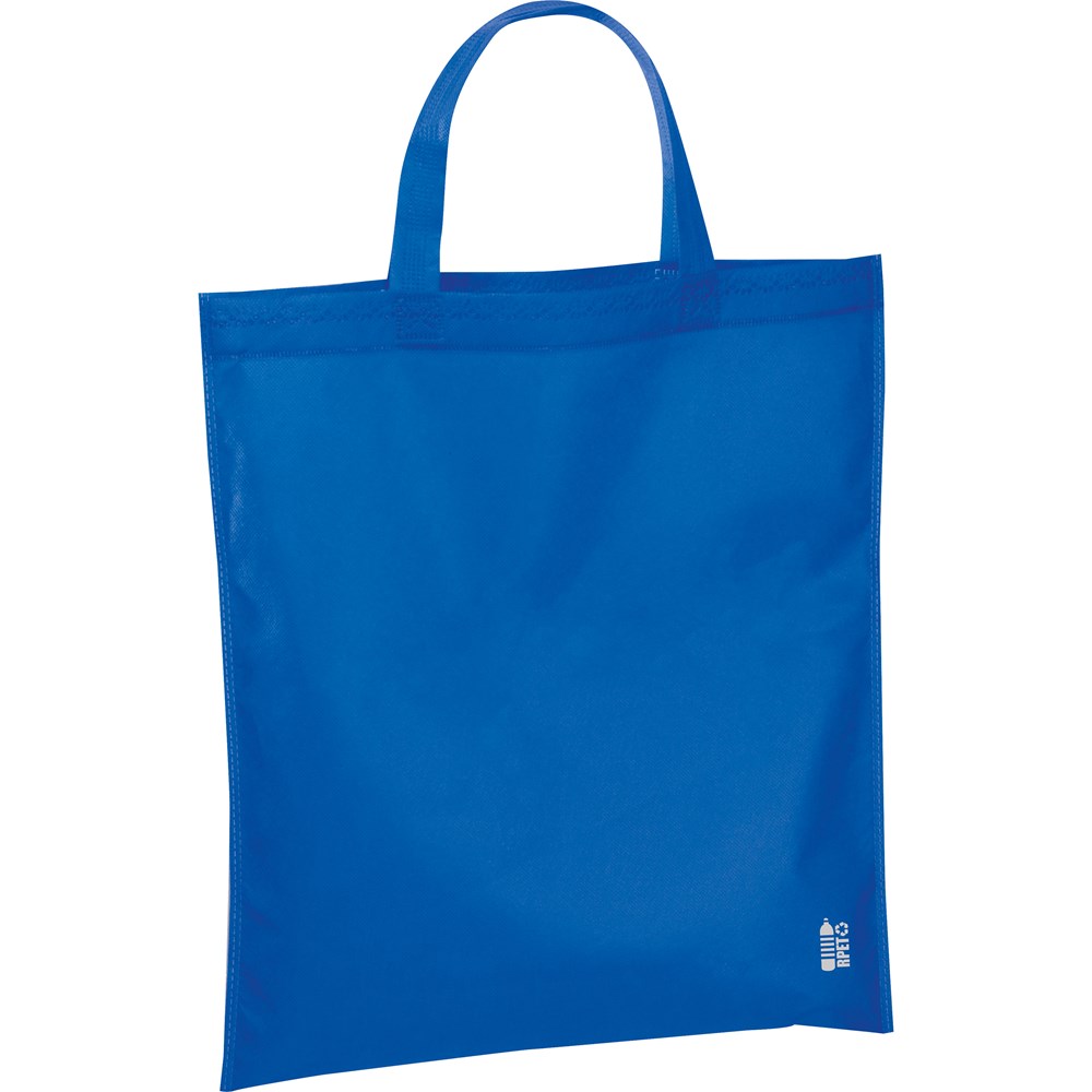 Gerecycled Non Woven boodschappentas - Blauw