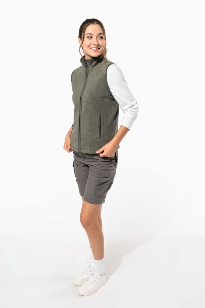 K906A - Bodywarmer van microfleece dames