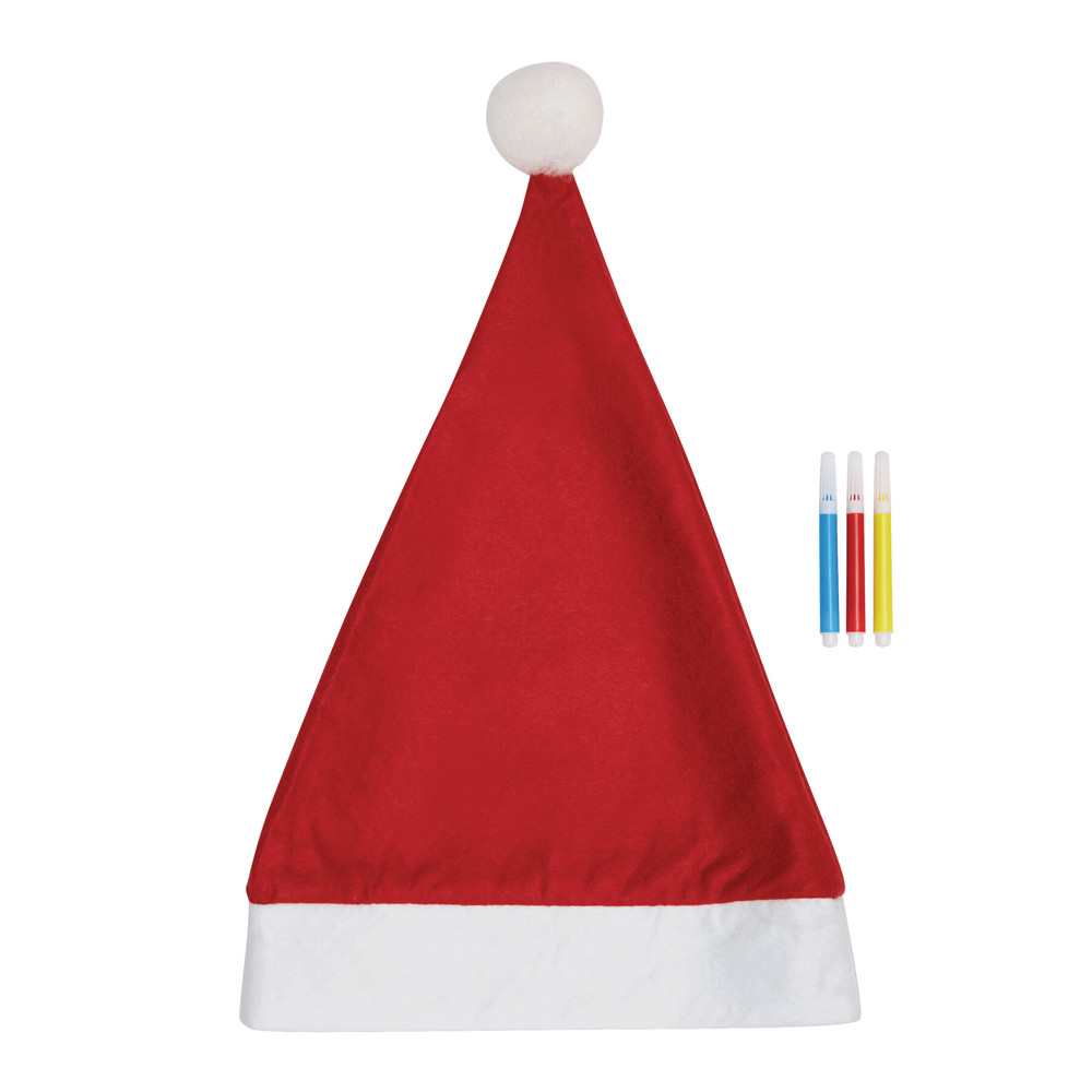 COLOURFUL HAT - Vilten kerstmuts
