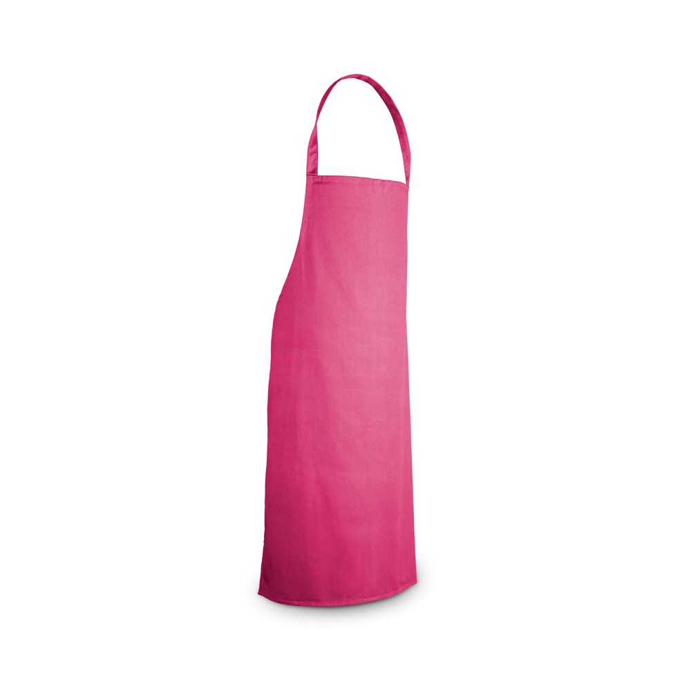 CUMIN. Katoenen keperstof schort (180 g/m²) - Roze