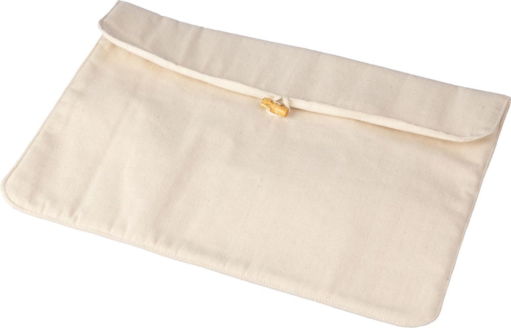 Katoenen (220 gr/m²) laptophoes Dirk