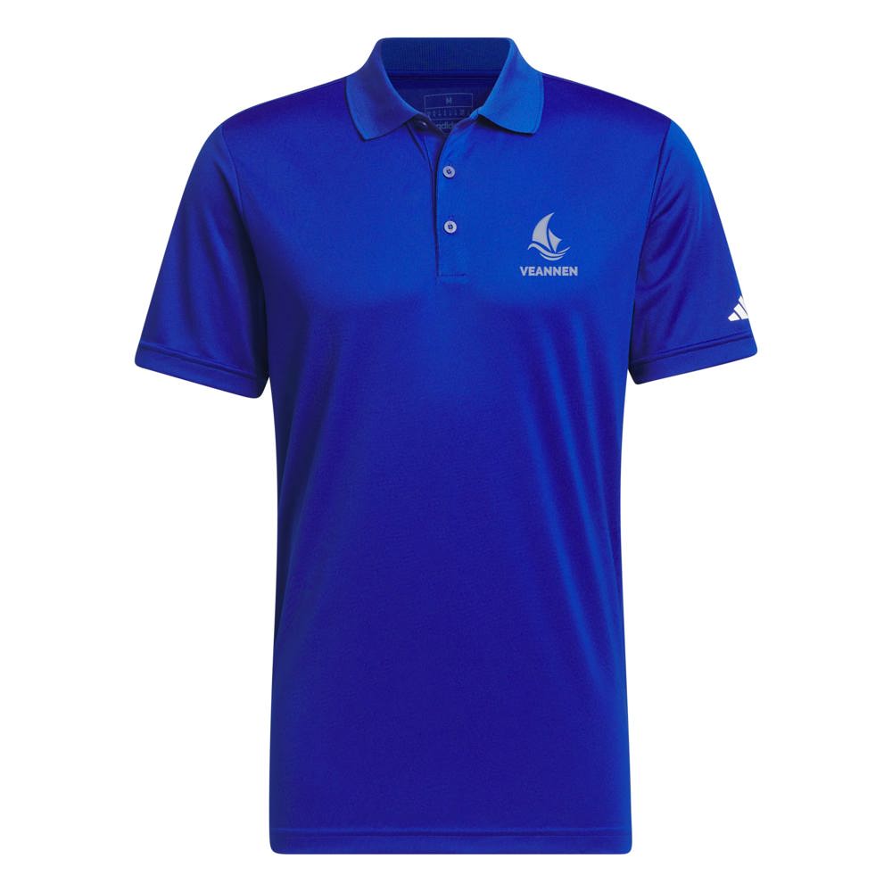 Adidas polo heren - royalblauw