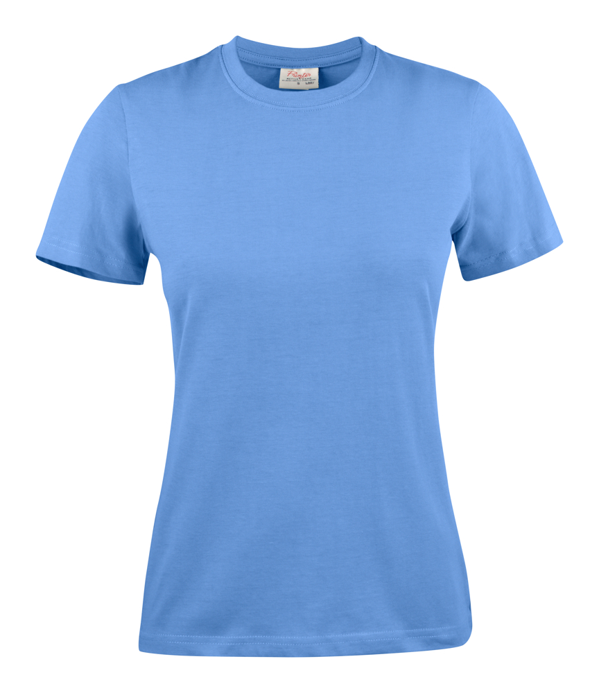 Heavy T T-Shirt Dames - Hemelsblauw