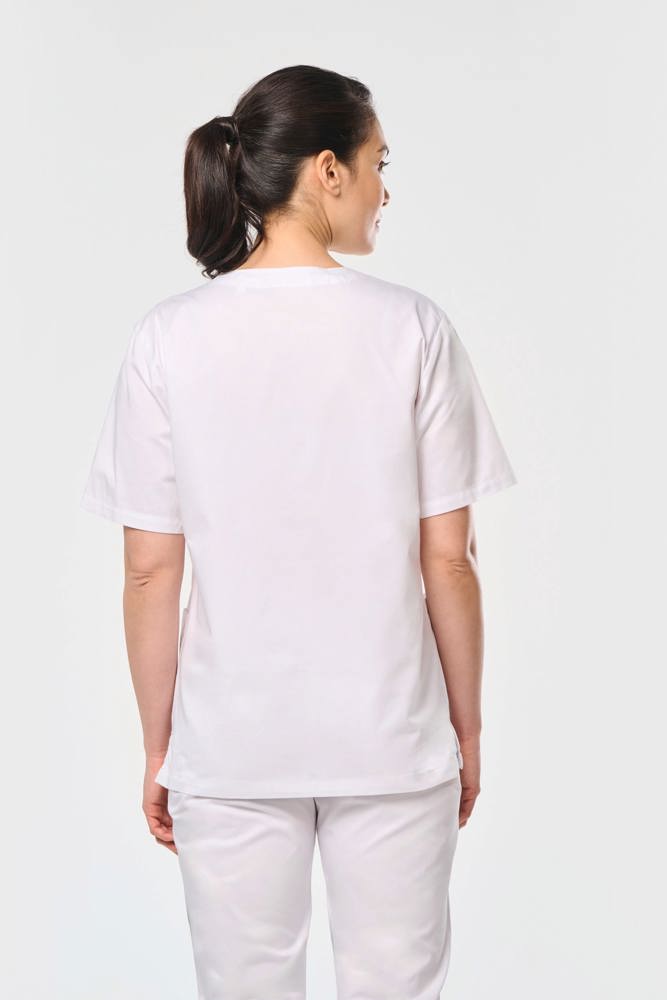 WK504X - Katoenen unisex tuniek met korte mouwen