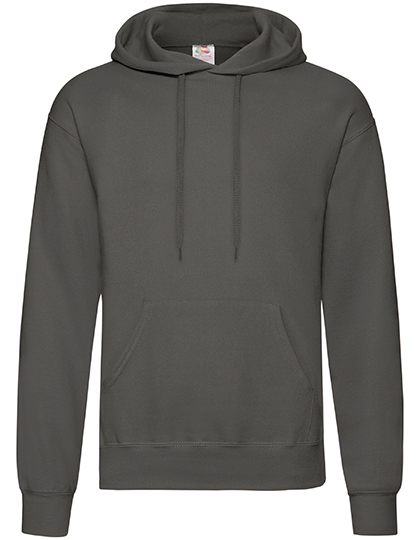 Fruit of the Loom - Classic Hooded Sweat - Light Graphite (Solid)