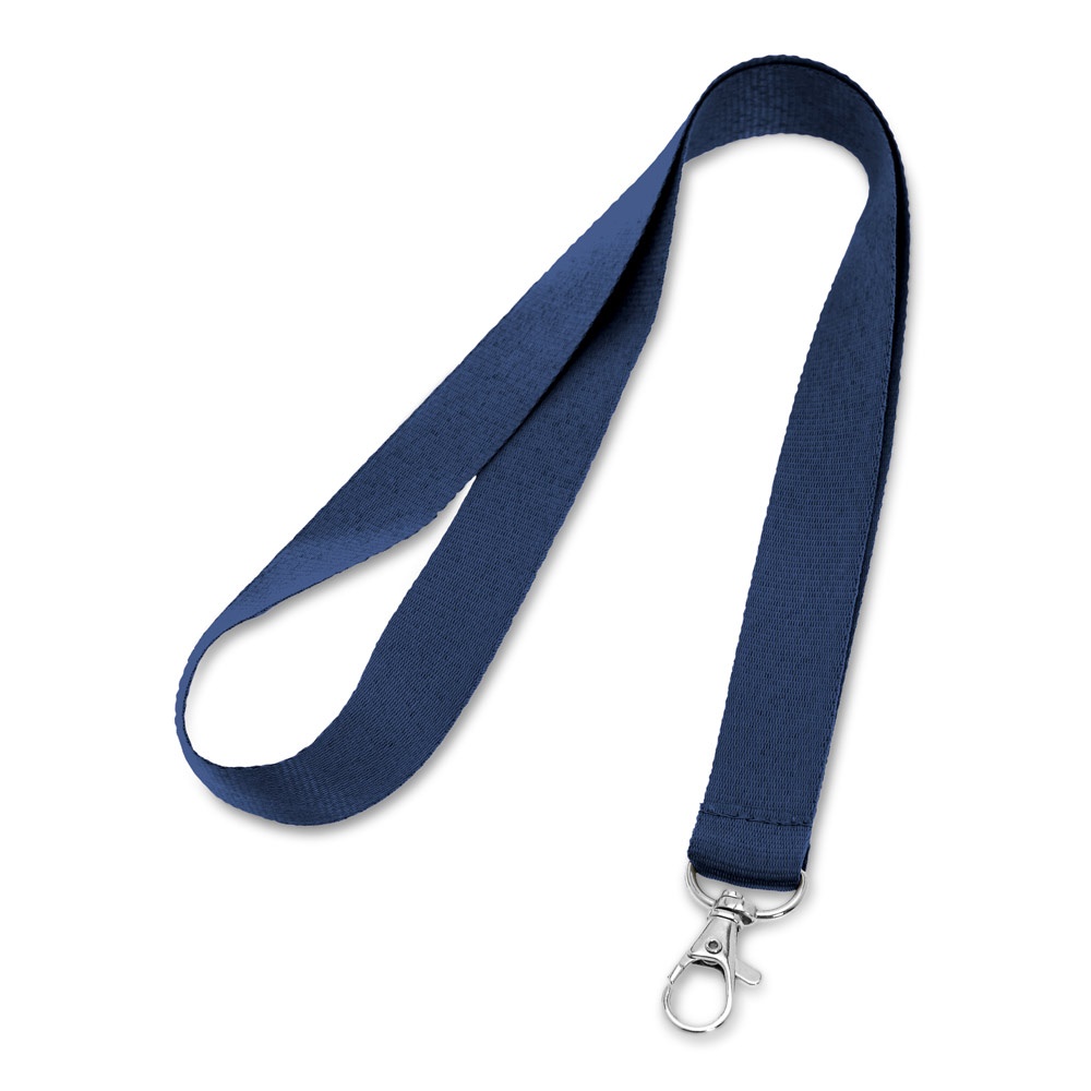 LARIAT. Polyester lanyard - Blauw