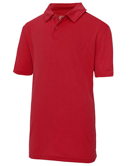 Just Cool - Kids´ Cool Polo - Fire Red
