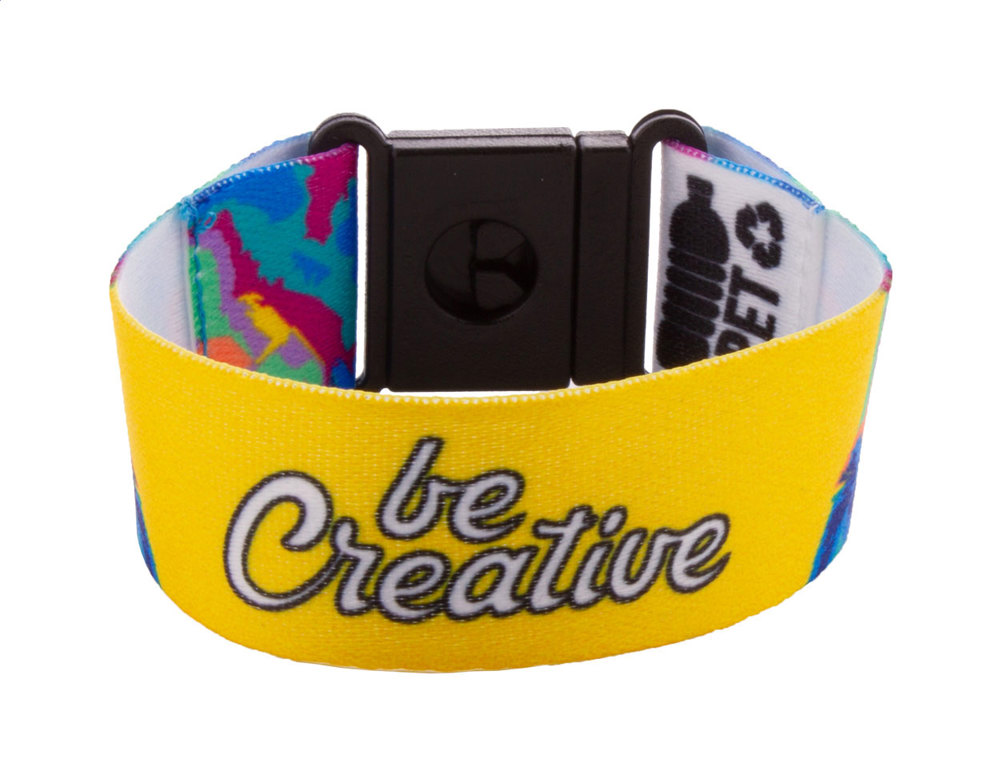 Mojo RPET - custom made armband - Wit