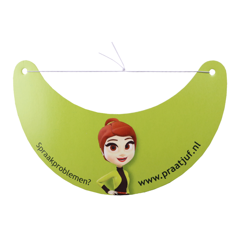 Zonnekleppen model voetbal