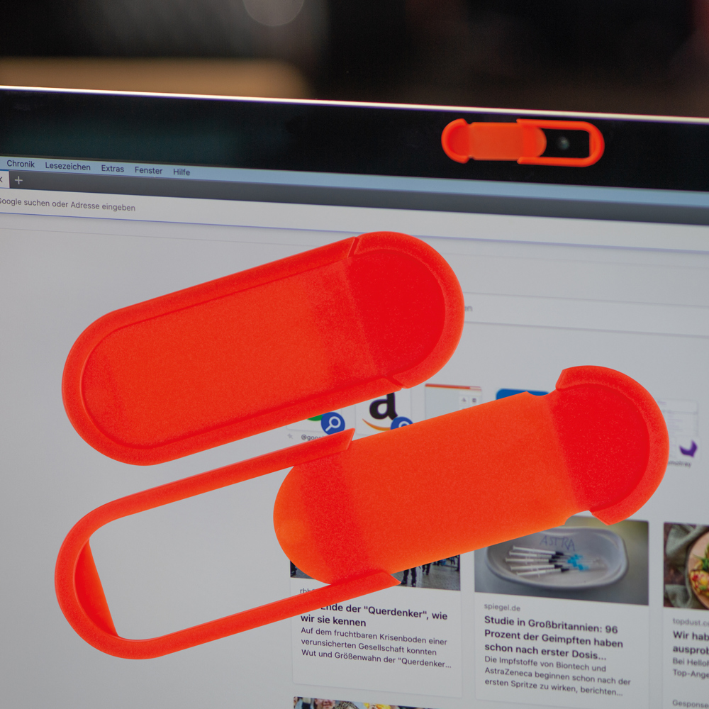 Webcam-cover - Rood
