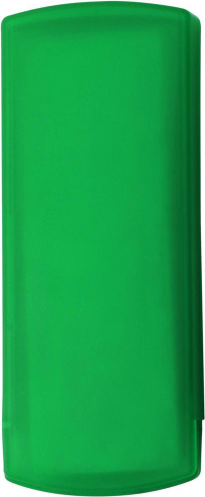 Kunststof cassette met pleisters Pocket - lichtgroen