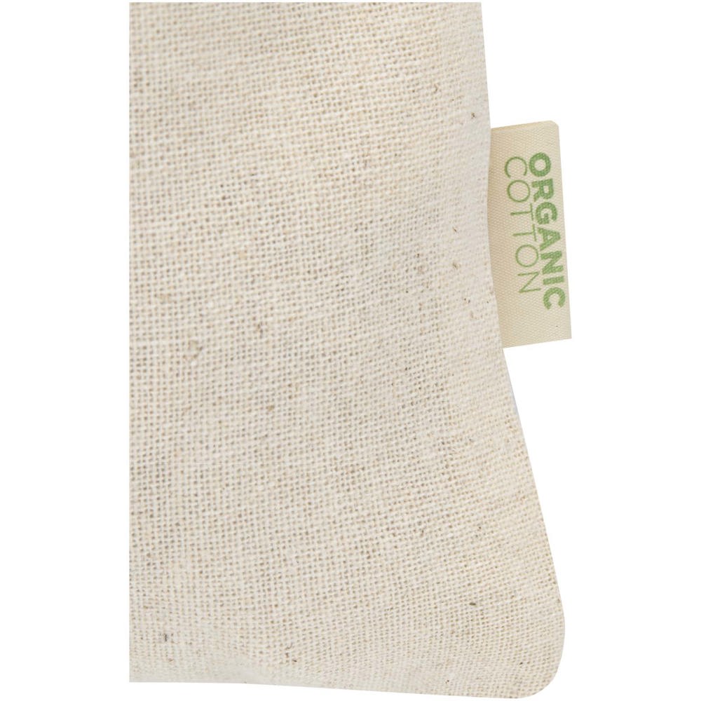 Odisha 140 g/m² OCS biologisch katoenen geschenktas – 15 x 10 cm