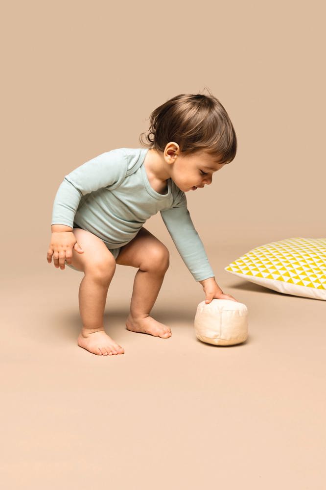 K837 - Baby body van biologisch katoen