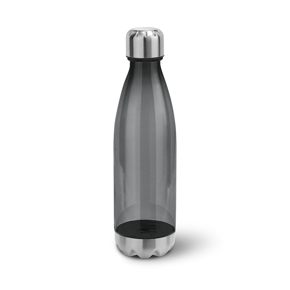 ANCER. Sportfles van AS en roestvrij staal 700 mL - Zwart