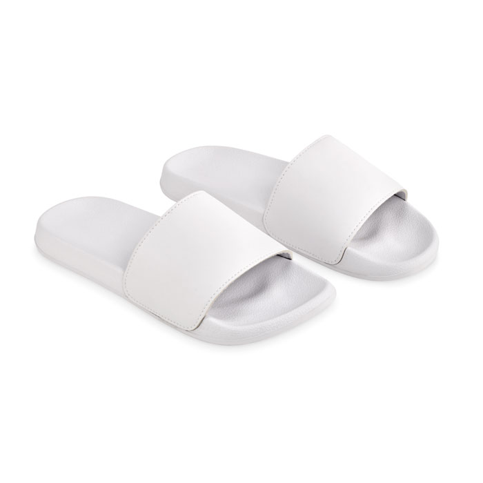 KOLAM - Slippers anti-slip maat 42/43 - Wit