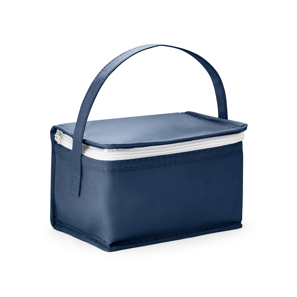 IZMIR. Koeltas 3 L in non-woven (80 g/m²) - Blauw