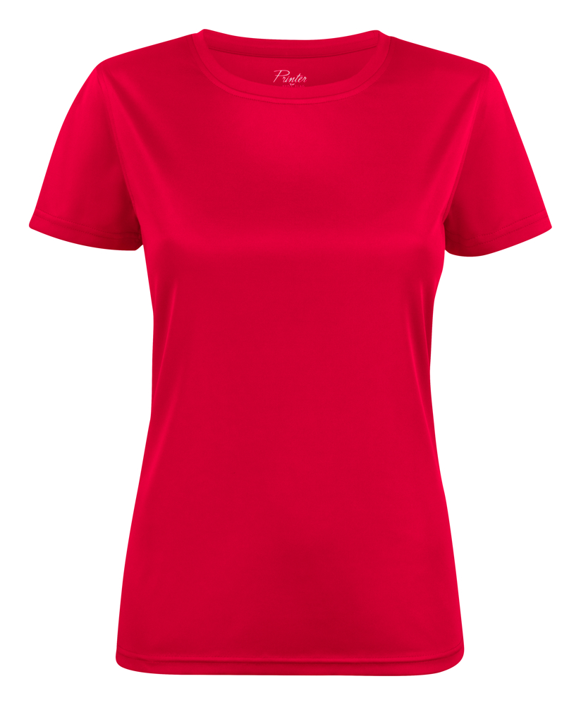 Run T-Shirt Dames - Rood
