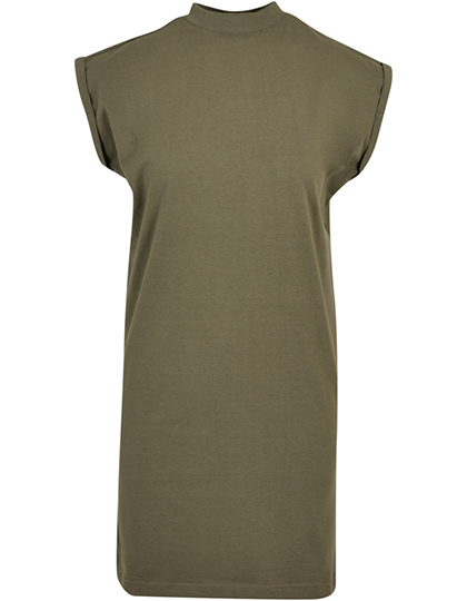 Build Your Brand - Ladies´ Turtle Extended Shoulder Dress - Olive