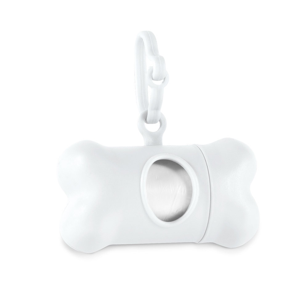 TROTTE. Hond hygiëne zak dispenser - Wit