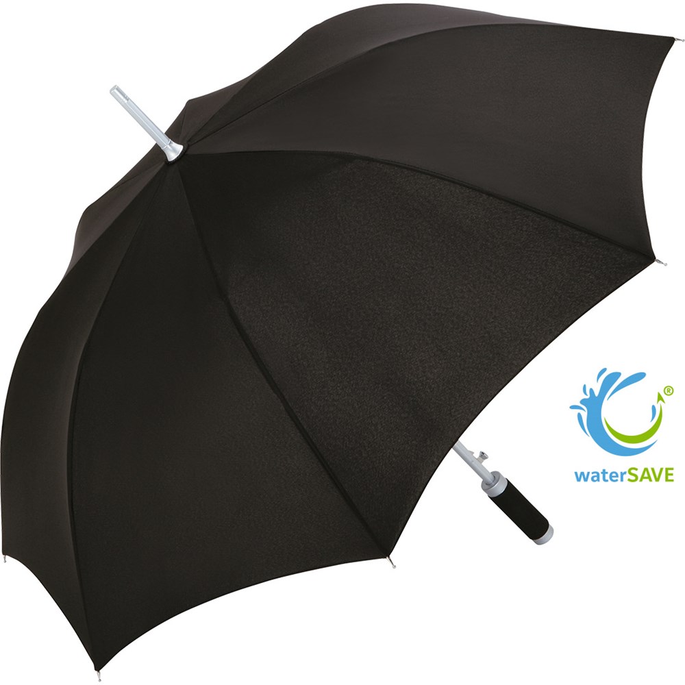 AC alu reguliere paraplu Windmatic - black wS