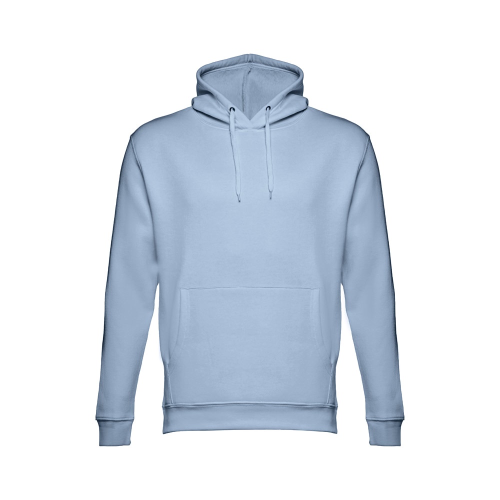THC PHOENIX. Sweater (unisex) met capuchon in katoen en polyester - Pastel blauw