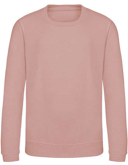 Just Hoods - Kids´ AWDis Sweat - Dusty Pink