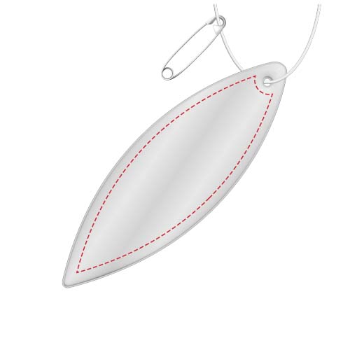 RFX™ H-12 reflecterende pvc hanger met ellips