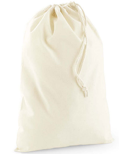 Westford Mill - Recycled Cotton Stuff Bag - Natural