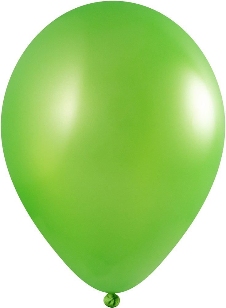 Ballonnen onbedrukt 85/95 cm - Ø 33 cm - 11 inch - Midden groen Metallic (2461) (± PMS 360)