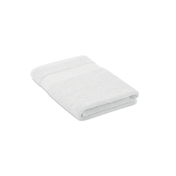 PERRY - Handdoek organisch 140x70 - Wit