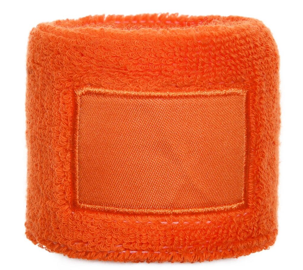 Polsband met label - Oranje (PMS 165c) / Oranje