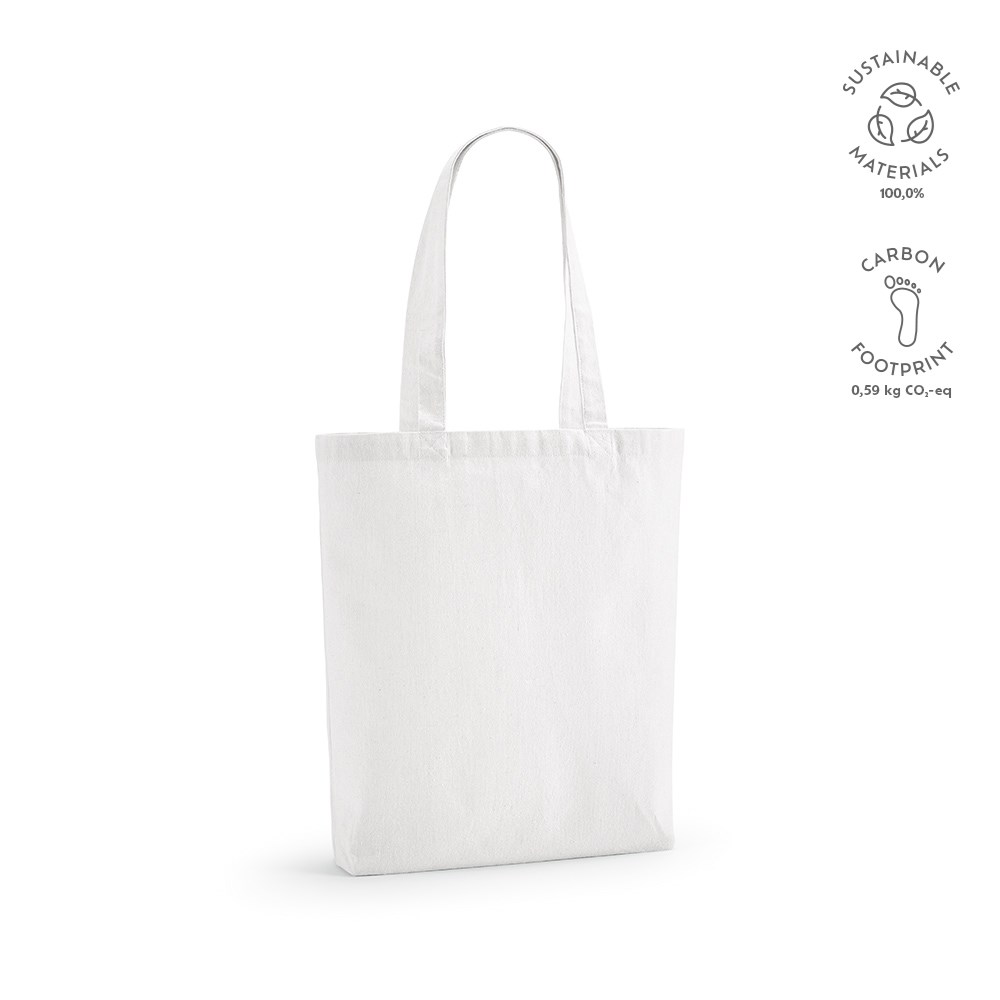Annapurna boodschappentas Gerecycled Katoen 180 gsm - Wit
