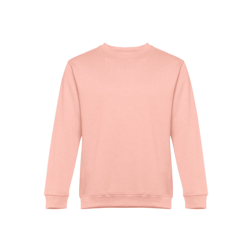 THC DELTA. Sweater (unisex) in katoen en polyester - Zalm kleur