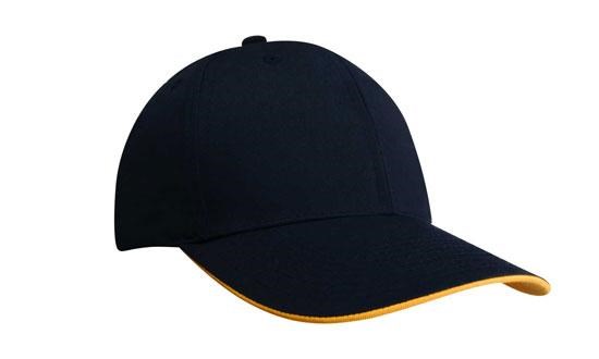 100% Gerecycleerde Earth Friendly Stof met duckbill sandwich (4051) - Marine/Goud