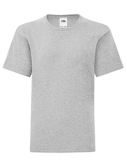 Fruit of the Loom - Kids´ Iconic T - Heather Grey