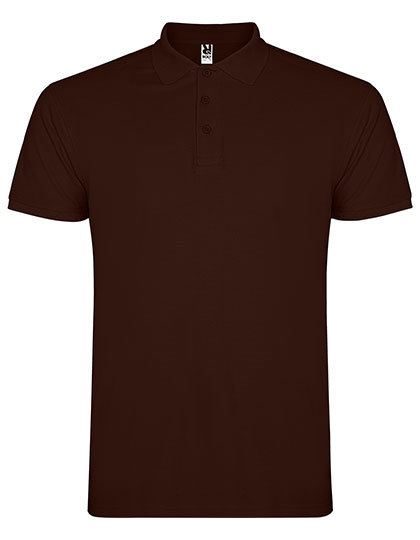 Roly - Men´s Star Poloshirt - Chocolate 87