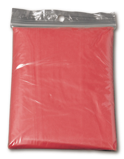 L-merch - Poncho Oxford - red
