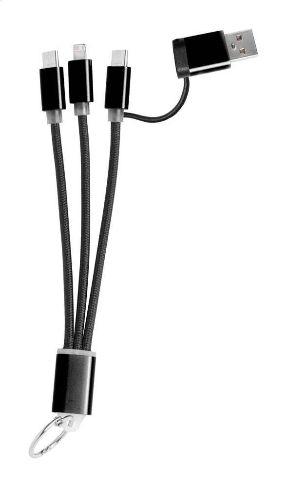 Rashort - sleutelhanger met USB-oplaadkabel